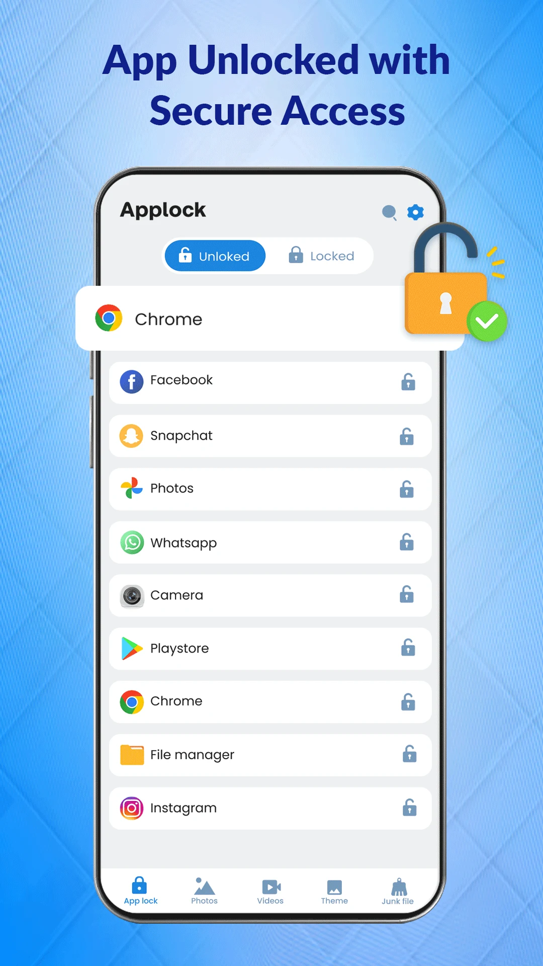 AppLock – Photo & Video Locker screenshot