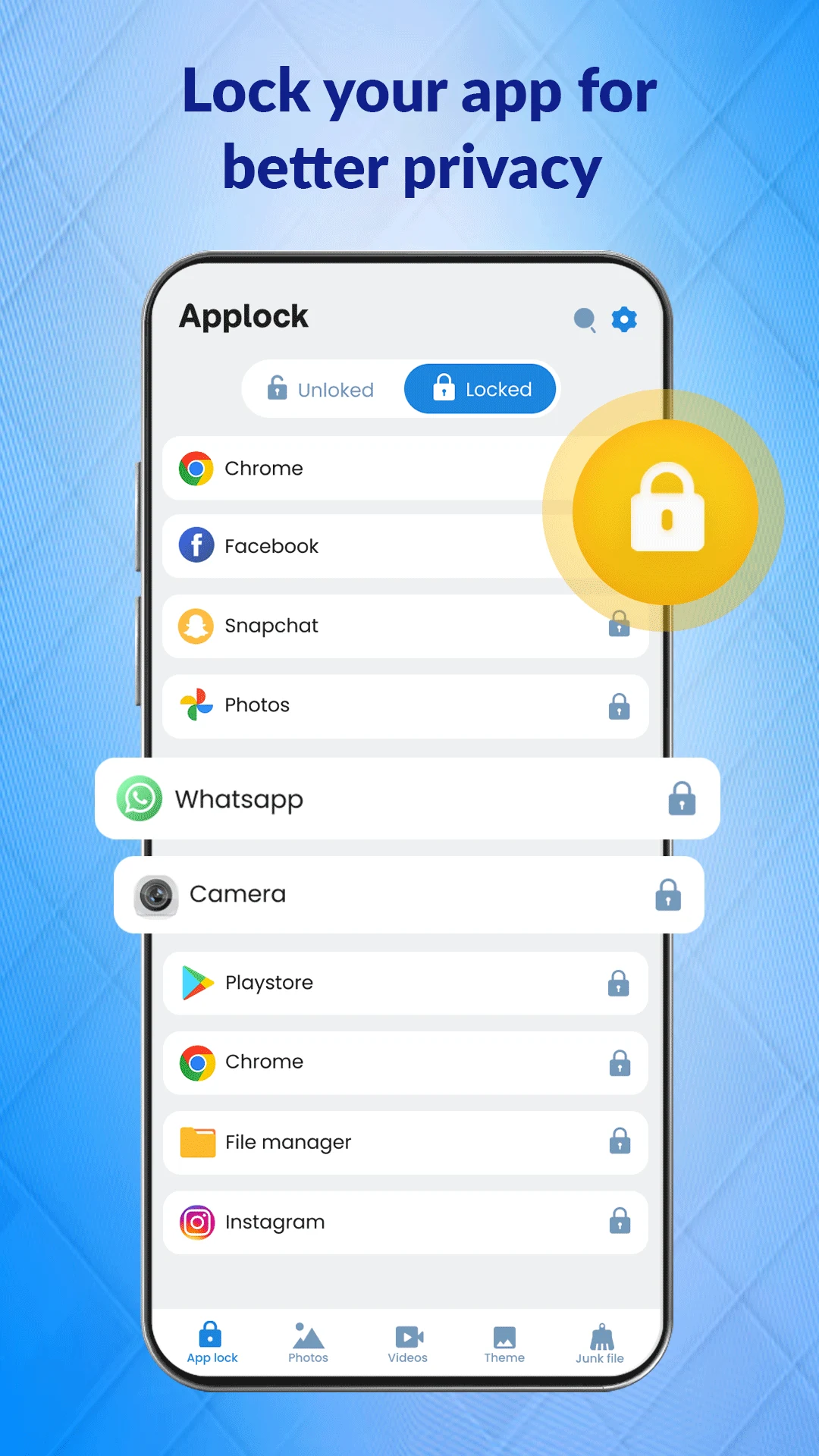 AppLock – Photo & Video Locker screenshot